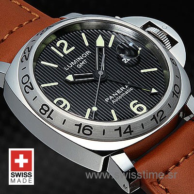 Panerai Luminor Gmt Automatic 44mm Swisstime Replica Watch