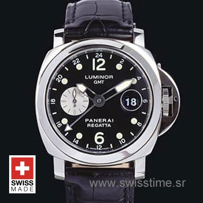 Panerai Luminor GMT Regatta Black Dail | Swisstime Replica