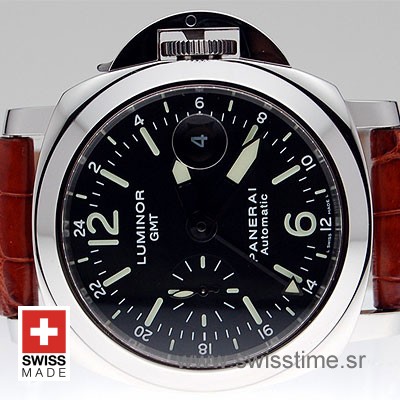 Panerai Luminor Gmt Automatic Black Dial | Swiss Replica watch