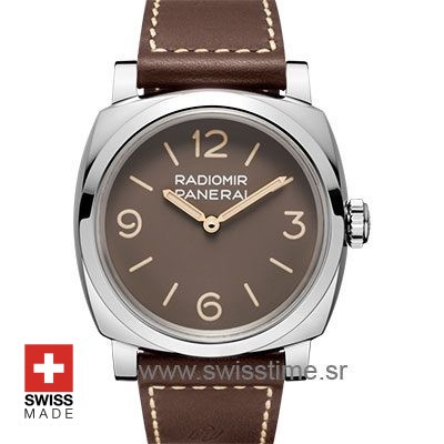 Panerai Radiomir 1940 3 Days Brown Dial | Swisstime Watch