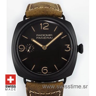 PANERAI RADIOMIR COMPOSITE DLC 47mm MANUAL-WIND P.3000 PAM 504