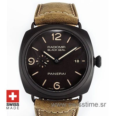 PANERAI RADIOMIR BLACK SEAL COMPOSITE DLC 45mm AUTOMATIC P.9000 PAM 505