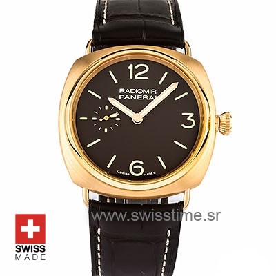 Panerai Radiomir Rose Gold [PAM336] Swisstime Replica Watch