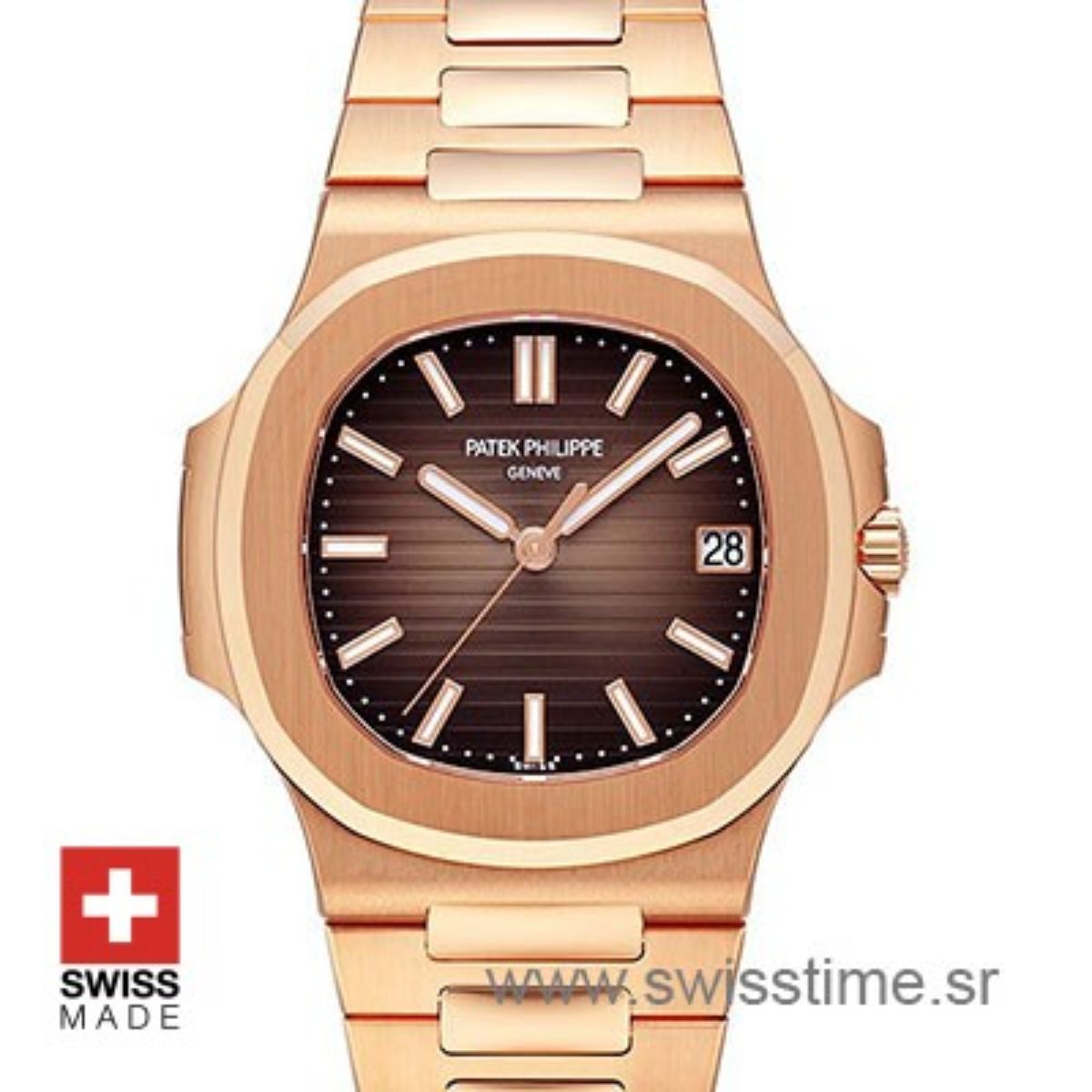 patek philippe nautilus 18k rose gold