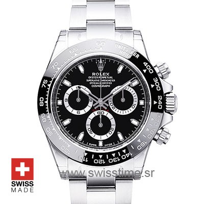 Rolex Daytona Black Ceramic Bezel | Swisstime Replica Watch