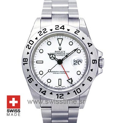 Rolex Explorer II 16570 White Dial | Swiss Made Replica Watch