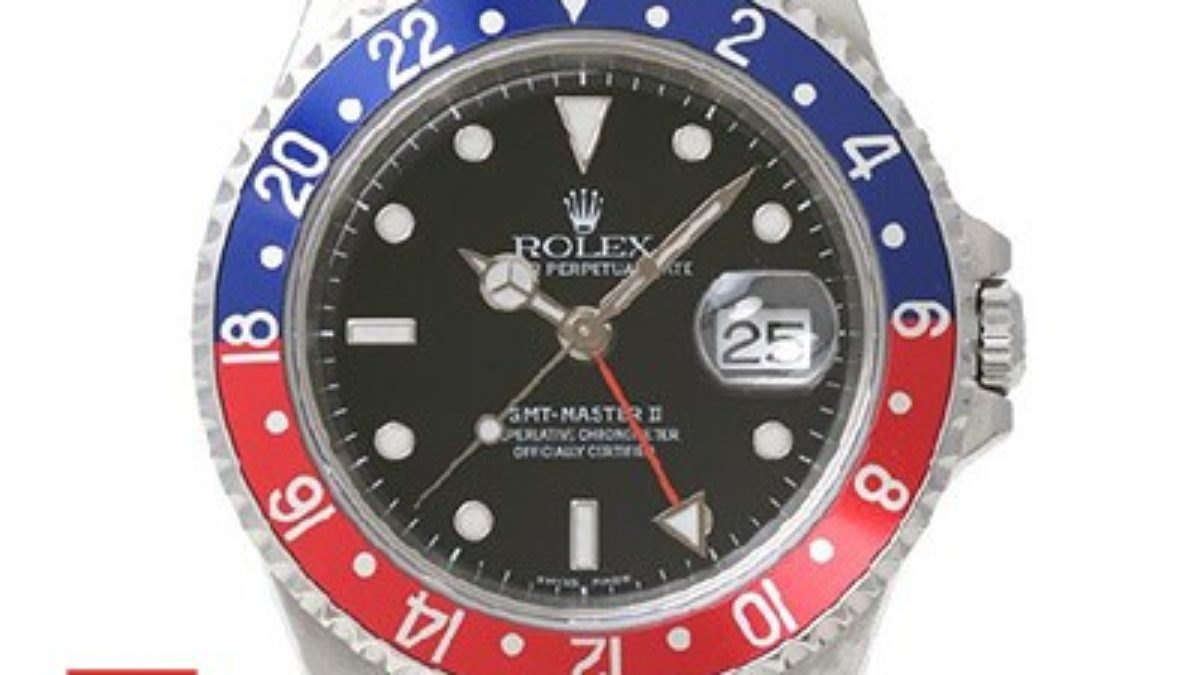 Rolex Gmt Master II Pepsi 40mm | White Gold Replica Watch