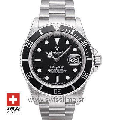 Rolex Oyster Perpetual Submariner Black | Swisstime Watch