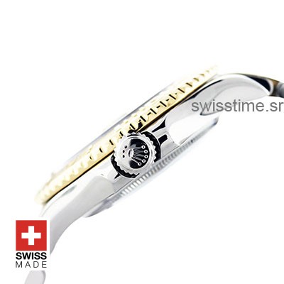 Rolex Yacht Master two tone Blue Dial | Swisstime Replica watch
