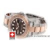 Rolex Yacht Master Two Tone | Chocolate Dial Replica Watch