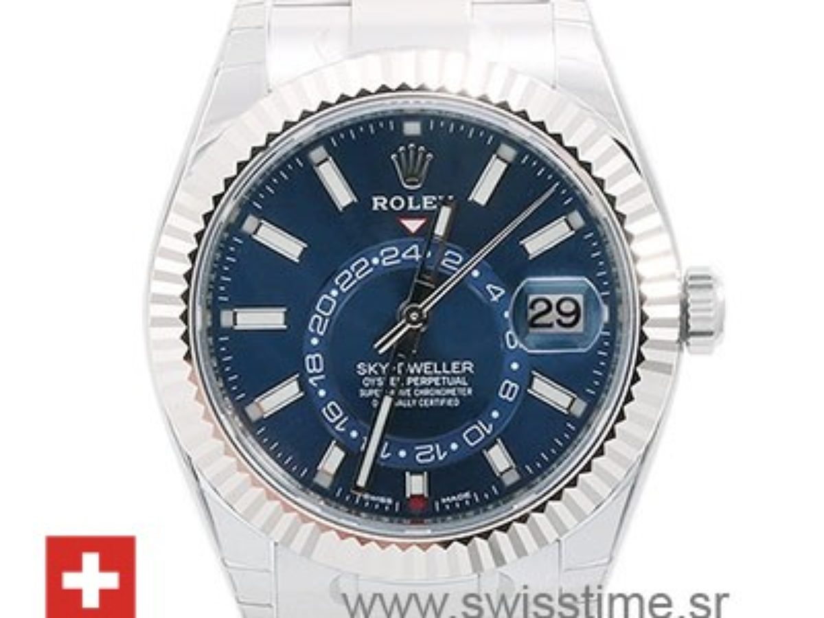 sky dweller blue face