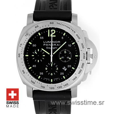 Panerai Luminor Daylight Chronograph Swisstime Replica Watch